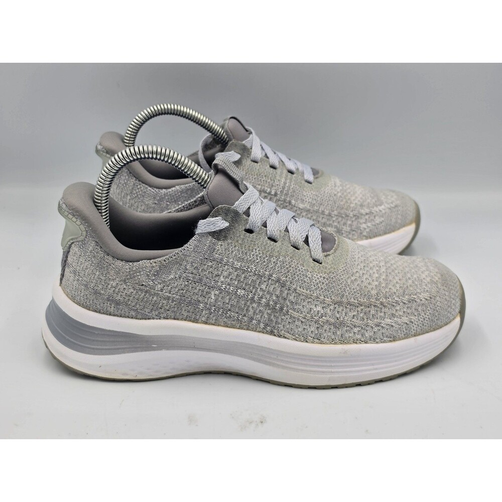 Orthofeet Kita Grey Knit Hands-Free Walking Shoes Sneaker Grey Womens Size 6.5 B
